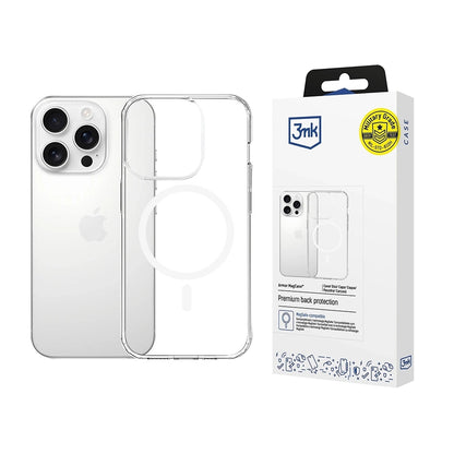 MagSafe ovitek za Apple iPhone 14 Pro, 3MK, Armor MagCase, Prozoren
