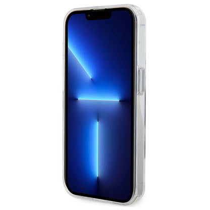 Ovitek MagSafe za Apple iPhone 14 Pro, Karl Lagerfeld, Ring Stand Karl & Choupette, Bela