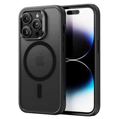 Ovitek MagSafe za Apple iPhone 14 Pro Max, ESR, Classic Hybrid, Črna satenasta