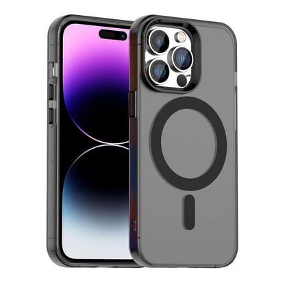 MagSafe Case for Apple iPhone 14 Pro, Techsuit, CandyCase, Black