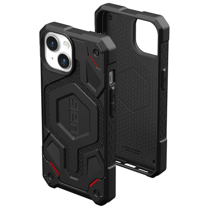 MagSafe ovitek za Apple iPhone 15 Plus, Urban Armor Gear, Monarch Pro Kevlar, Črn