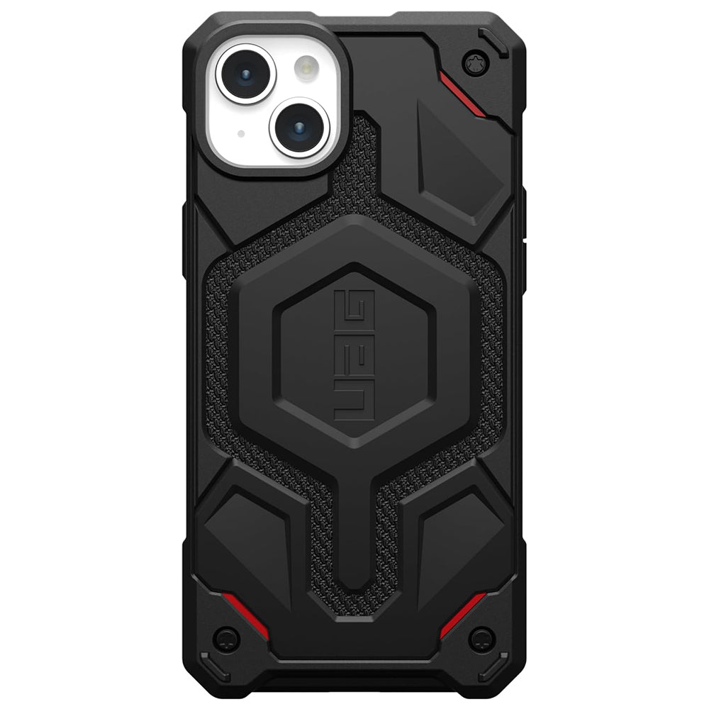 MagSafe ovitek za Apple iPhone 15 Plus, Urban Armor Gear, Monarch Pro Kevlar, Črn