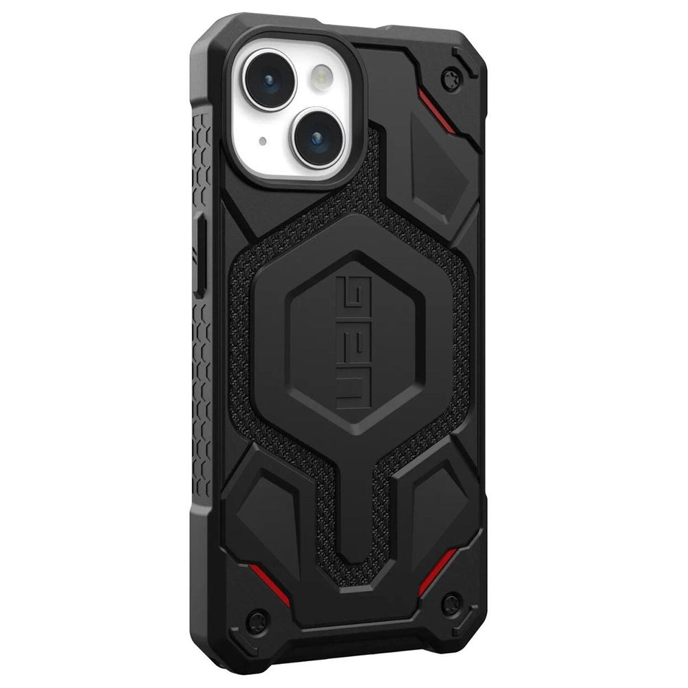 MagSafe ovitek za Apple iPhone 15 Plus, Urban Armor Gear, Monarch Pro Kevlar, Črn