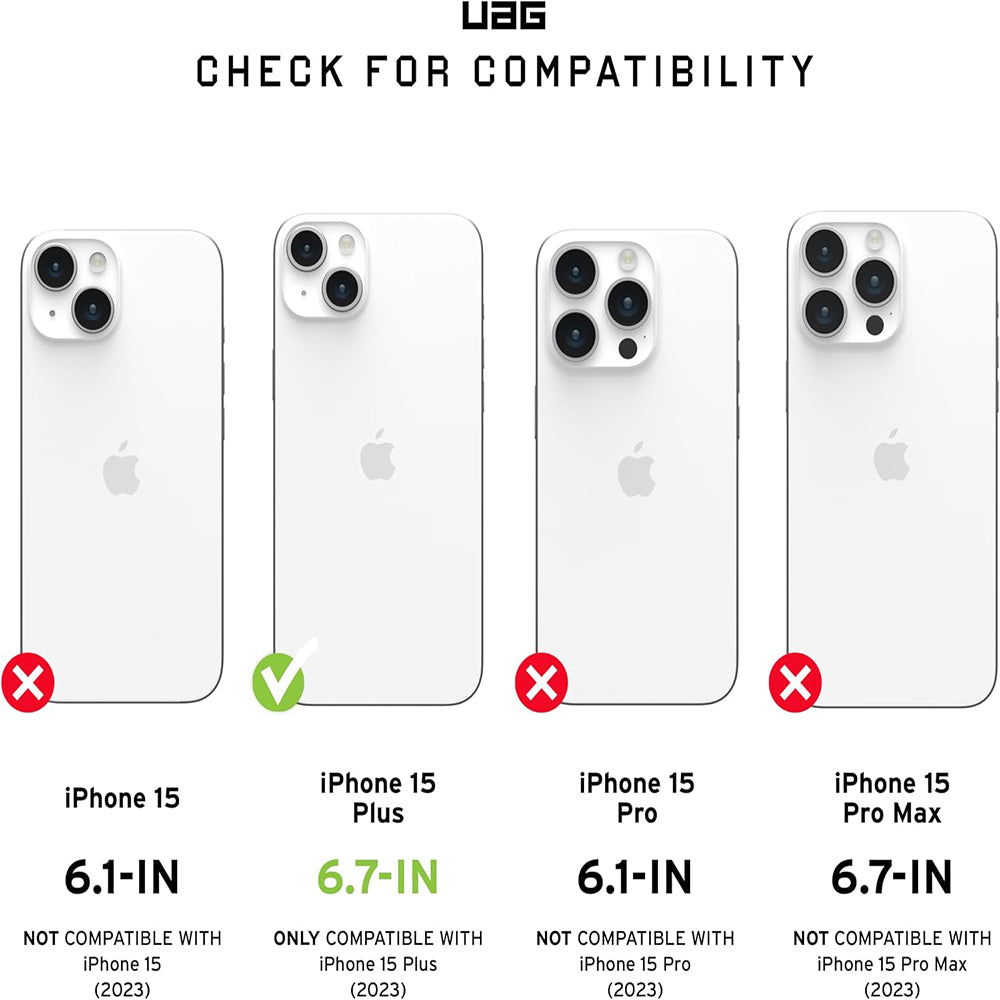 MagSafe ovitek za Apple iPhone 15 Plus, Urban Armor Gear, Pathfinder, Zelen