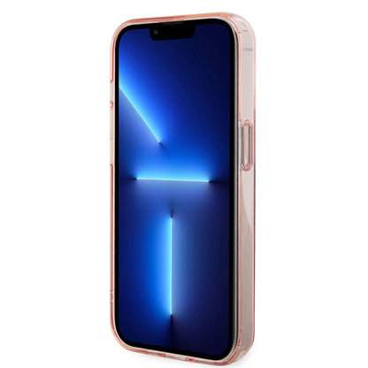 Ovitek MagSafe za Apple iPhone 15 Pro, Karl Lagerfeld, Ring Stand Karl & Choupette, Roza