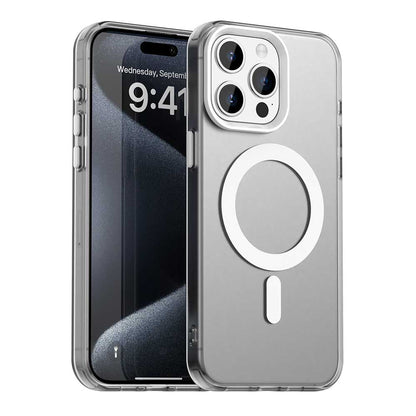 MagSafe ovitek za Apple iPhone 15 Pro Max, Techsuit, CandyCase, Bela