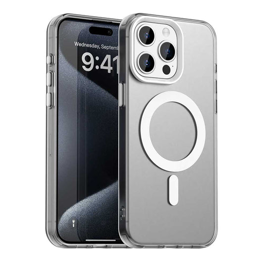 MagSafe ovitek za Apple iPhone 15 Pro Max, Techsuit, CandyCase, Bela