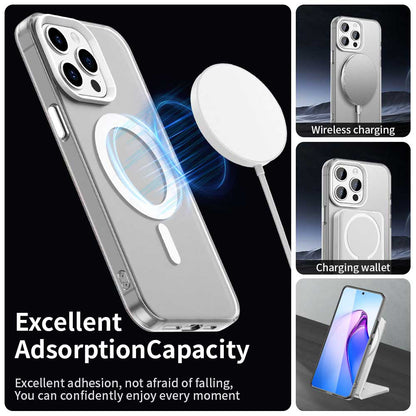 MagSafe ovitek za Apple iPhone 15 Pro Max, Techsuit, CandyCase, Bela