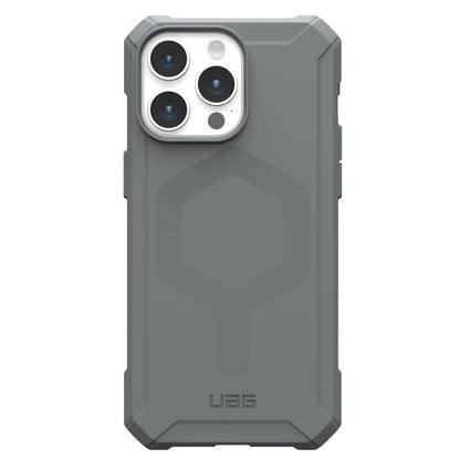 MagSafe ovitek za Apple iPhone 15 Pro Max, Urban Armor Gear, Essential Armor, srebrn