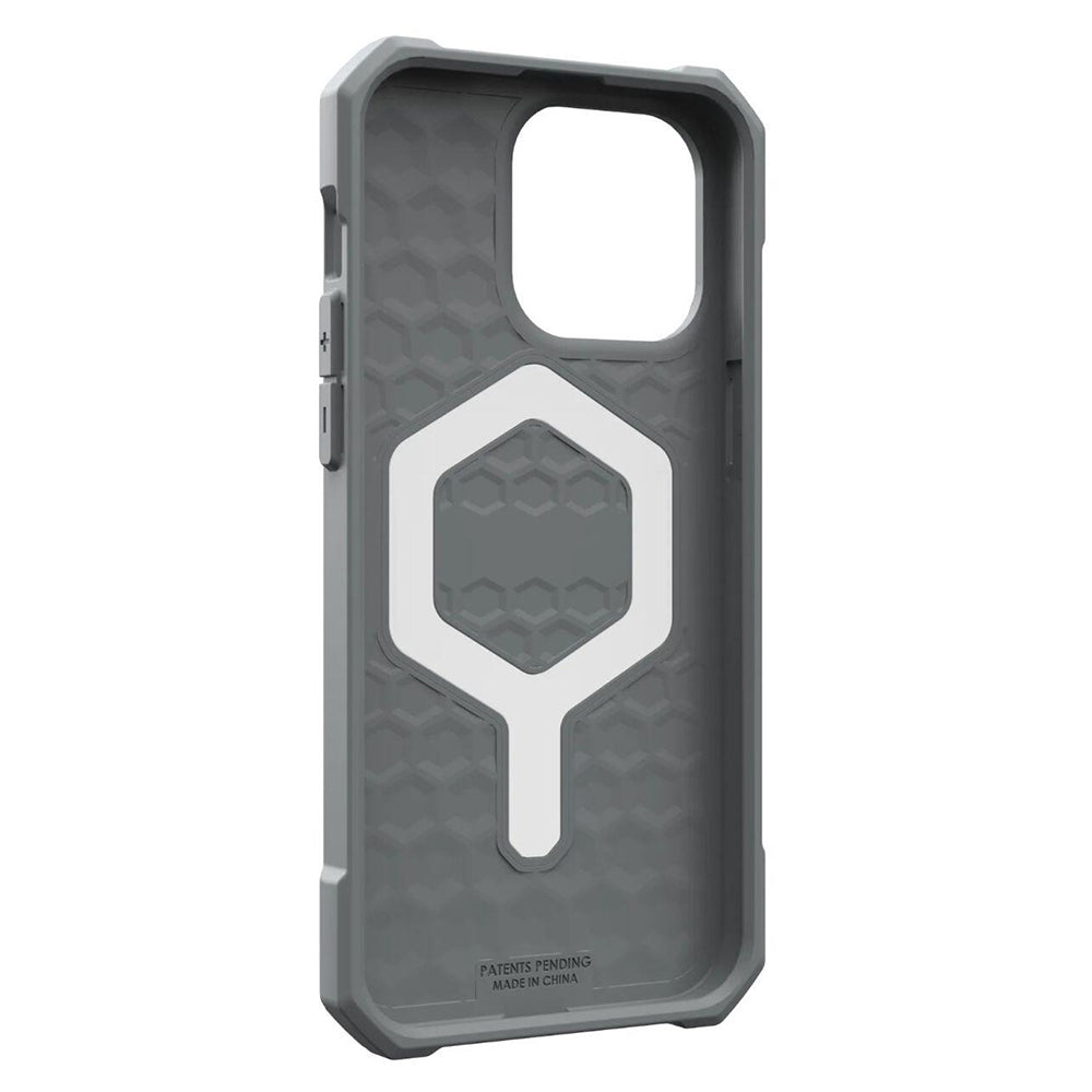 MagSafe ovitek za Apple iPhone 15 Pro Max, Urban Armor Gear, Essential Armor, srebrn
