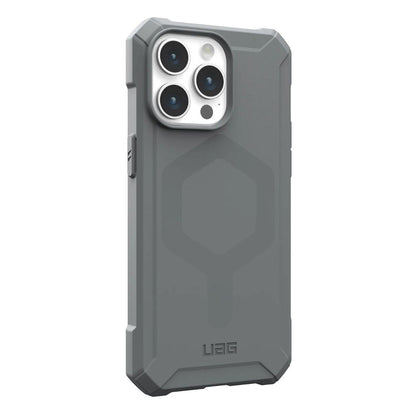 MagSafe ovitek za Apple iPhone 15 Pro Max, Urban Armor Gear, Essential Armor, srebrn