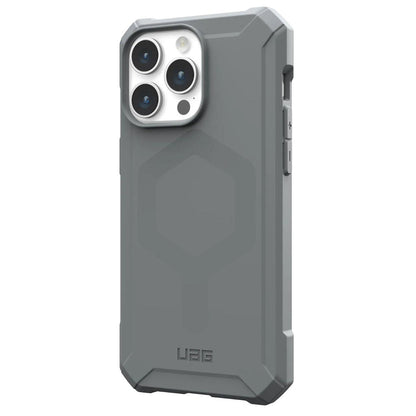 MagSafe ovitek za Apple iPhone 15 Pro Max, Urban Armor Gear, Essential Armor, srebrn
