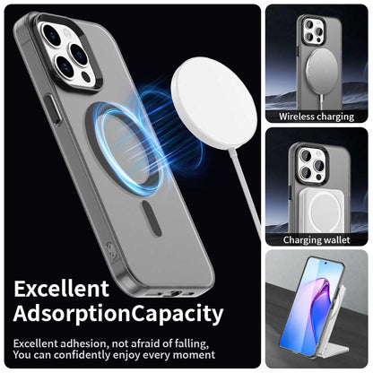 MagSafe Case for Apple iPhone 15 Pro, Techsuit, CandyCase, Black