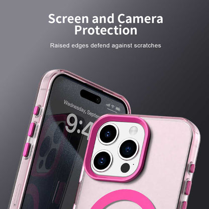 MagSafe ovitek za Apple iPhone 15 Pro, Techsuit, CandyCase, roza