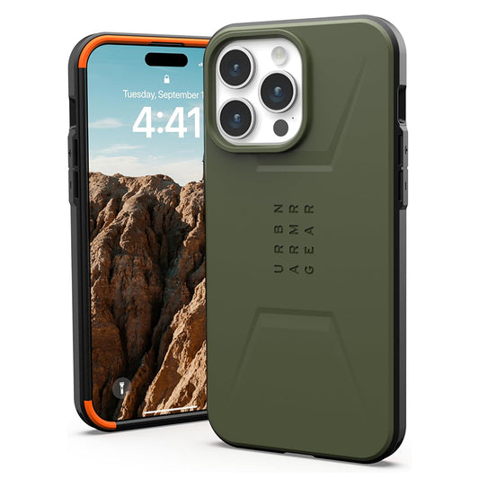 Ovitek MagSafe za Apple iPhone 15 Pro, Urban Armor Gear, Civilian, Zelen
