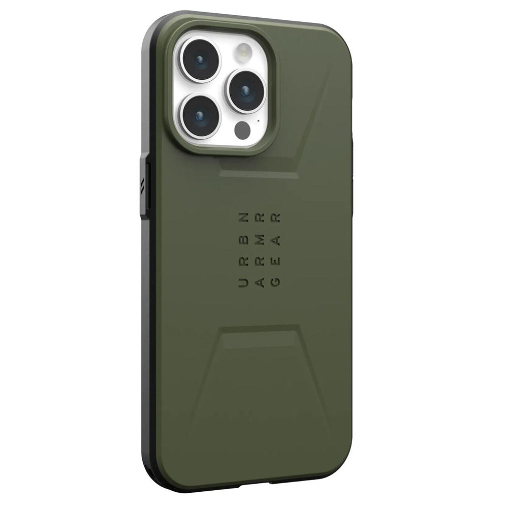 Ovitek MagSafe za Apple iPhone 15 Pro, Urban Armor Gear, Civilian, Zelen