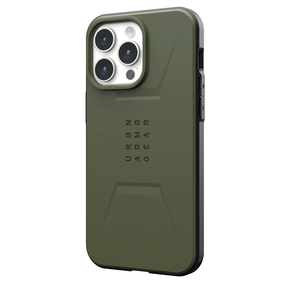 Ovitek MagSafe za Apple iPhone 15 Pro, Urban Armor Gear, Civilian, Zelen