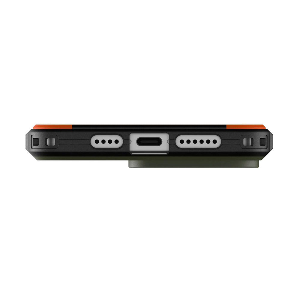 Ovitek MagSafe za Apple iPhone 15 Pro, Urban Armor Gear, Civilian, Zelen