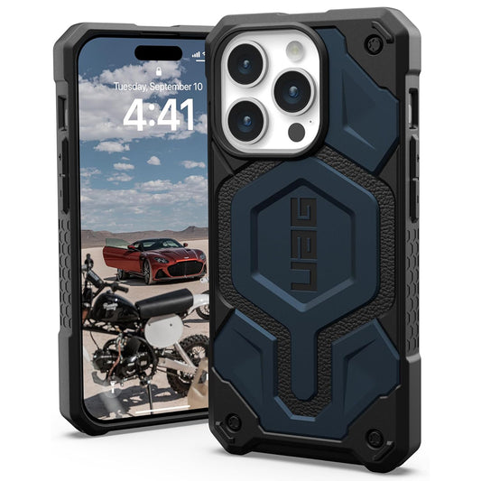 MagSafe ovitek za Apple iPhone 15 Pro, Urban Armor Gear, Monarch Pro, Temno modra