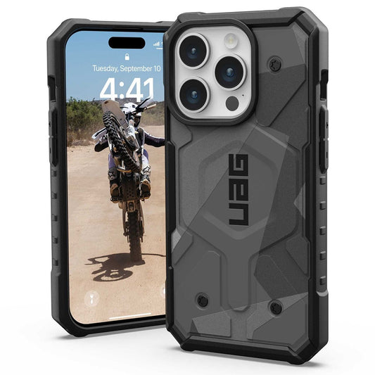 MagSafe ovitek za Apple iPhone 15 Pro, Urban Armor Gear, Pathfinder SE Geo Camo, Kamuflaža