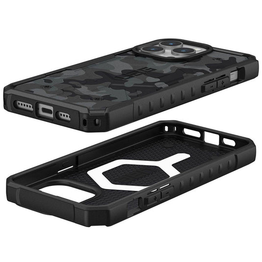 MagSafe ovitek za Apple iPhone 15 Pro, Urban Armor Gear, Pathfinder SE Midnight Camo, Kamuflaža