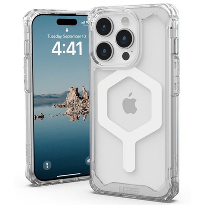 MagSafe ovitek za Apple iPhone 15 Pro, Urban Armor Gear, Plyo, Bela
