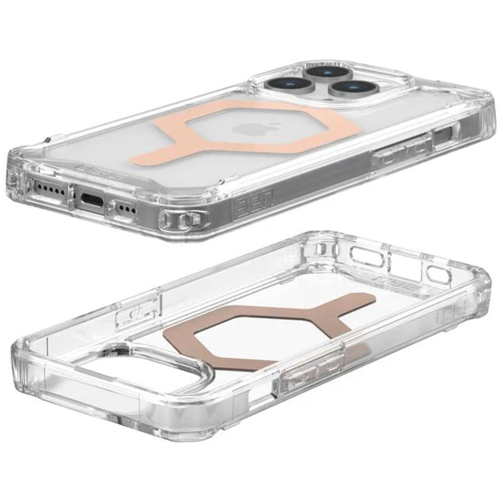 MagSafe ovitek za Apple iPhone 15 Pro, Urban Armor Gear, Plyo, rožnato zlata