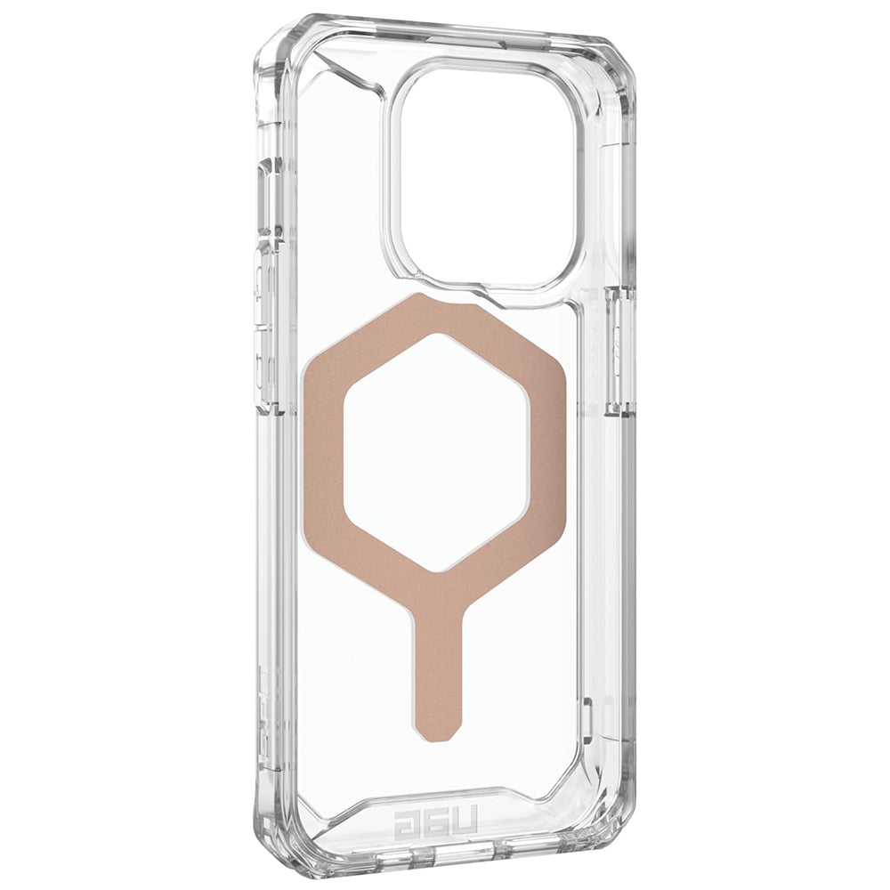 MagSafe ovitek za Apple iPhone 15 Pro, Urban Armor Gear, Plyo, rožnato zlata