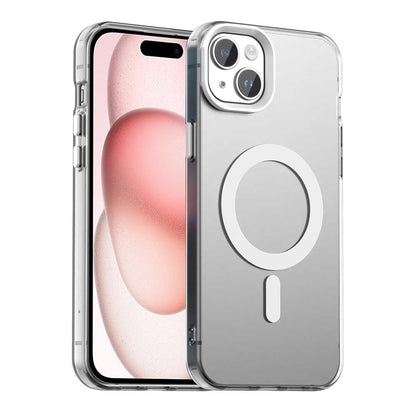 MagSafe ovitek za Apple iPhone 15, Techsuit, CandyCase, bel