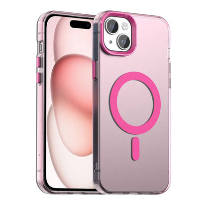 MagSafe ovitek za Apple iPhone 15, Techsuit, CandyCase, Roza