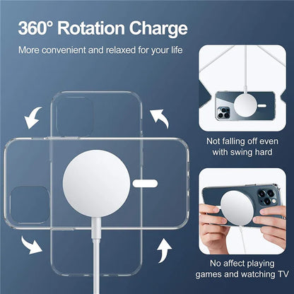 Ovitek MagSafe za Apple iPhone 15, Techsuit, Pro, Roza