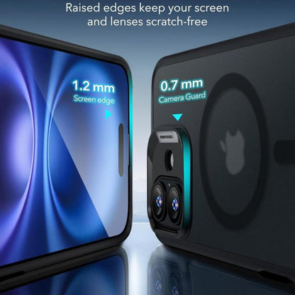 MagSafe Case for Apple iPhone 16, ESR, Classic Hybrid Slide, Matte Black