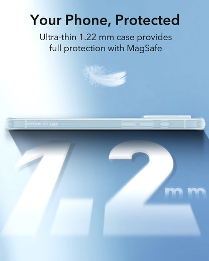 Ovitek MagSafe za Apple iPhone 16, ESR, Zero, Satenasto modra