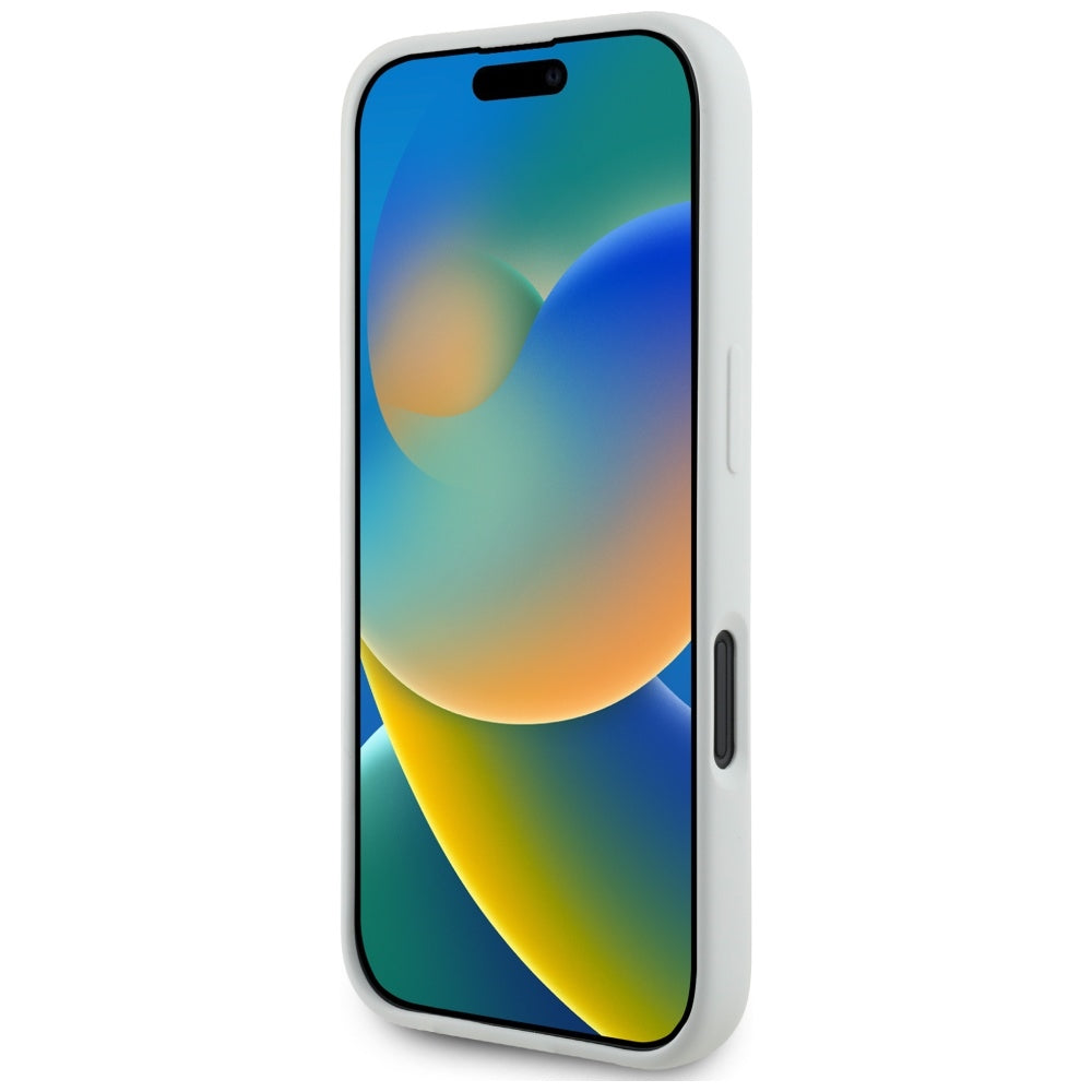 MagSafe ovitek za Apple iPhone 16, Karl Lagerfeld, Silikon Karl & Choupette's Heads, Bež