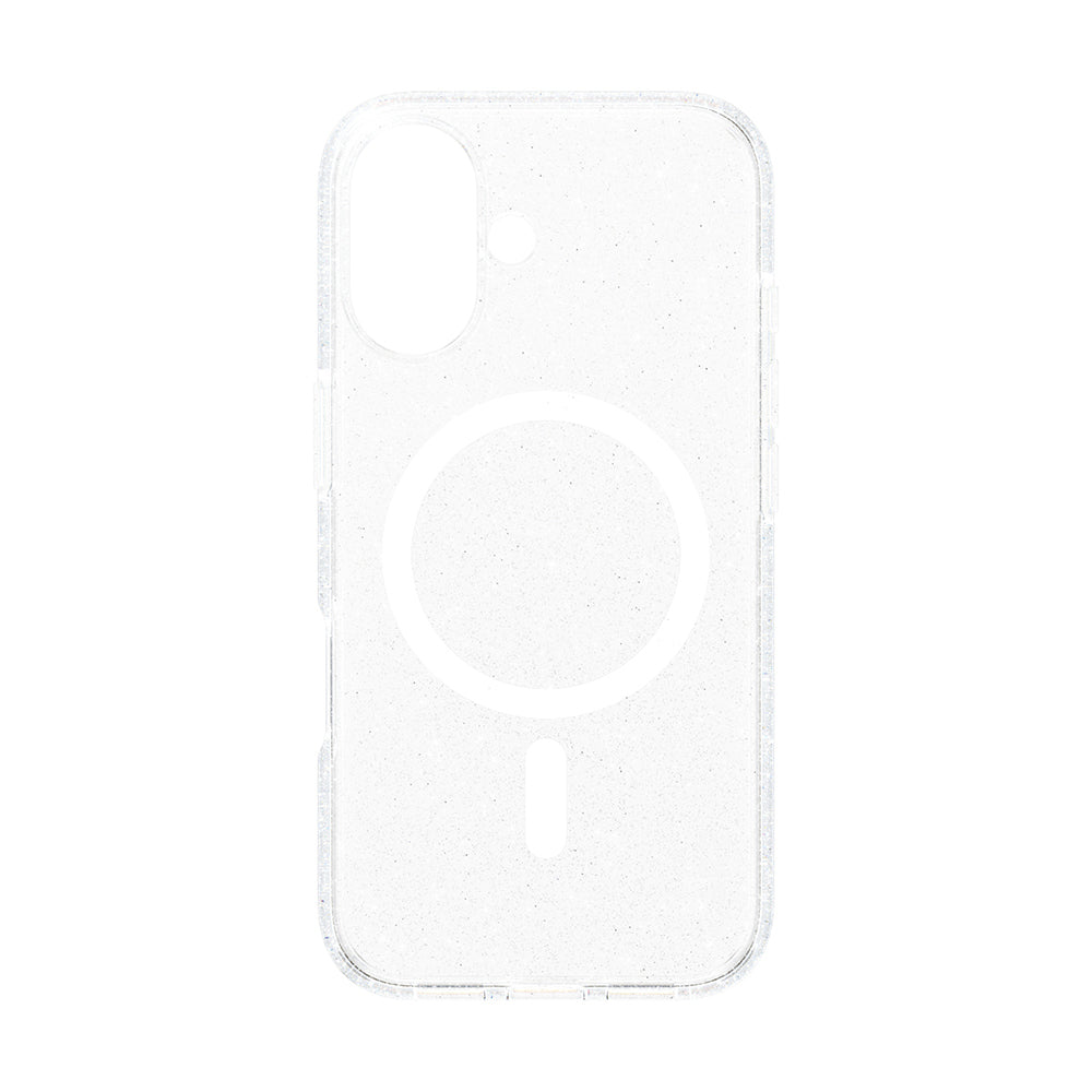 Ovitek MagSafe za Apple iPhone 16, PanzerGlass, Care Urban Combat Star Lit, Prozorna Bela