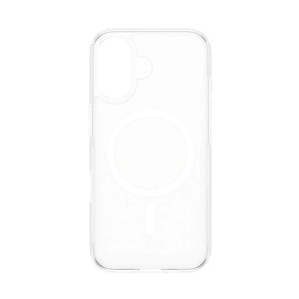 MagSafe Case for Apple iPhone 16, PanzerGlass, HardCase, White Transparent