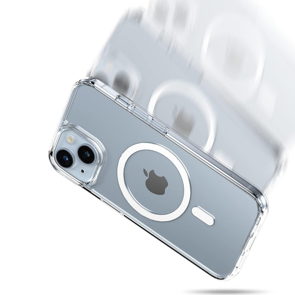 MagSafe Case for Apple iPhone 16, PanzerGlass, HardCase, White Transparent