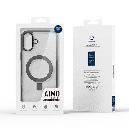 MagSafe ovitek za Apple iPhone 16 Plus, DUX DUCIS, Aimo Stand, Črn