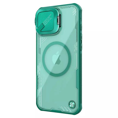 MagSafe ovitek za Apple iPhone 16 Plus, Nillkin, Iceblade Prop (brez izreza za kamero), Zelen