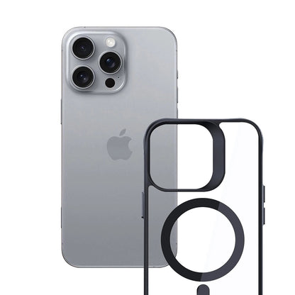 MagSafe ovitek za Apple iPhone 16 Pro, 3MK, Satin Armor, Prozoren