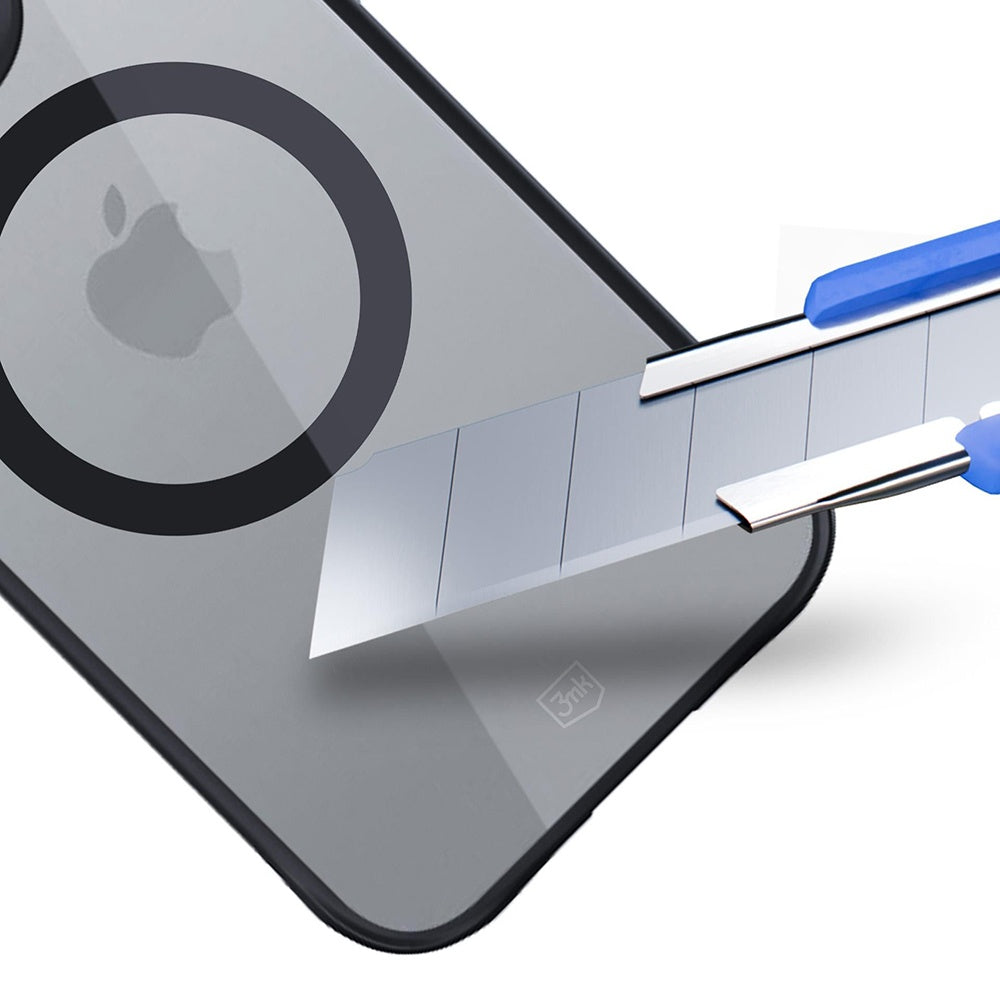 MagSafe ovitek za Apple iPhone 16 Pro, 3MK, Satin Armor, Prozoren