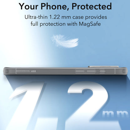 Ovitek MagSafe za Apple iPhone 16 Pro, ESR, Zero, Satenasto Siva
