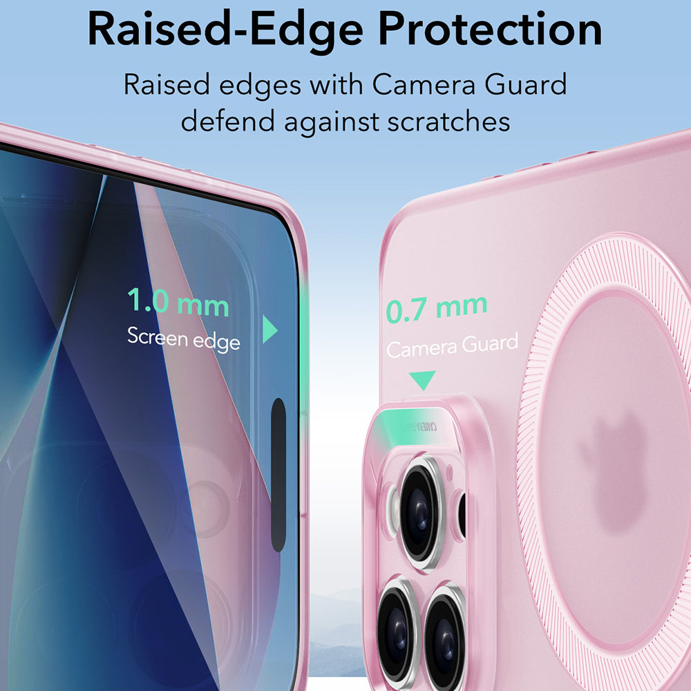 MagSafe Case for Apple iPhone 16 Pro, ESR, Zero, Satin Pink