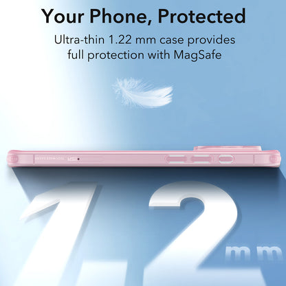 MagSafe Case for Apple iPhone 16 Pro Max, ESR, Zero, Satin Pink
