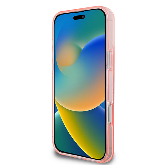 Ovitek MagSafe za Apple iPhone 16 Pro Max, Guess, IML Flowers Wreath, Roza