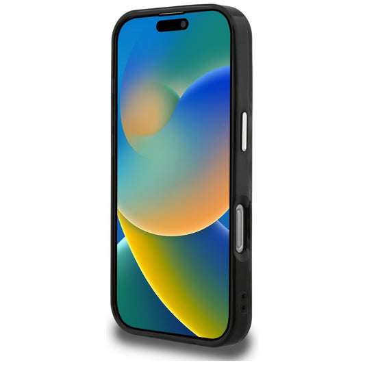 Ovitek MagSafe za Apple iPhone 16 Pro Max, Karl Lagerfeld, IML Leopard vzorec, črn