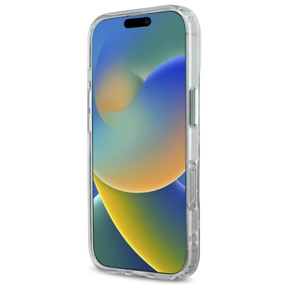 Ovitek MagSafe za Apple iPhone 16 Pro Max, Karl Lagerfeld, IML Monogram Karl & Choupette's Heads, Prozoren