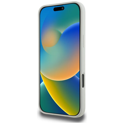 Ovitek MagSafe za Apple iPhone 16 Pro Max, Karl Lagerfeld, silikon Karl & Choupette's Heads, bež