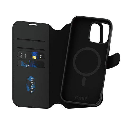 Ovitek MagSafe za Apple iPhone 16 Pro Max, PanzerGlass, Care Feature Tango Two-in-One, Črn