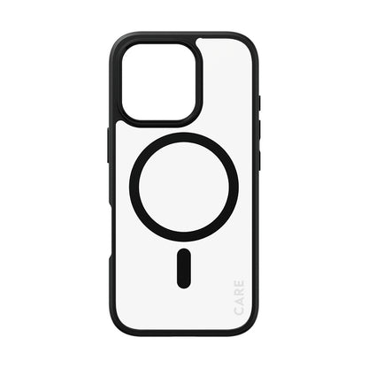 Ovitek MagSafe za Apple iPhone 16 Pro Max, PanzerGlass, Care Urban Combat, Prozorno Črn